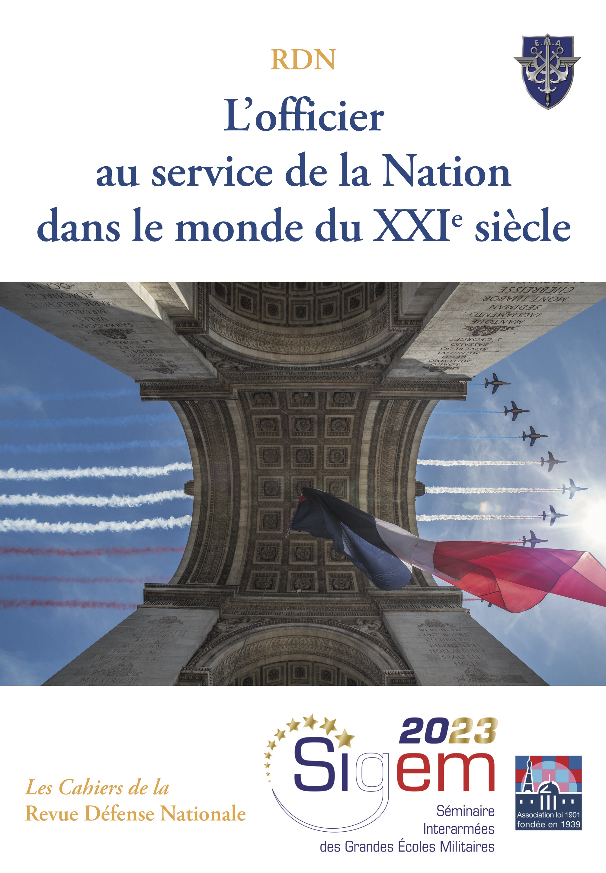 Sigem 2023 - L’officier au service de la Nation dans le monde du XXIe siècle